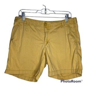 Eddie Bauer Yellow Cotton Outdoor Short 8